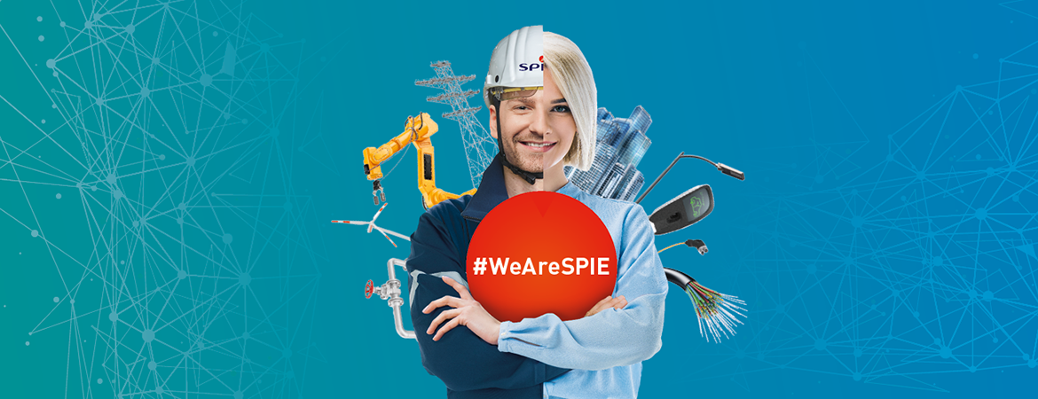 Zwei Mitarbeiter von SPIE - Bildnachweis: SPIE  